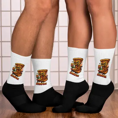 Deep Dish Doom Socks