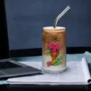 Scream Cone 16oz Can Glass